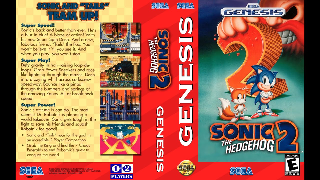 Sonic the Hedgehog 2 (Sega Genesis) - Longplay
