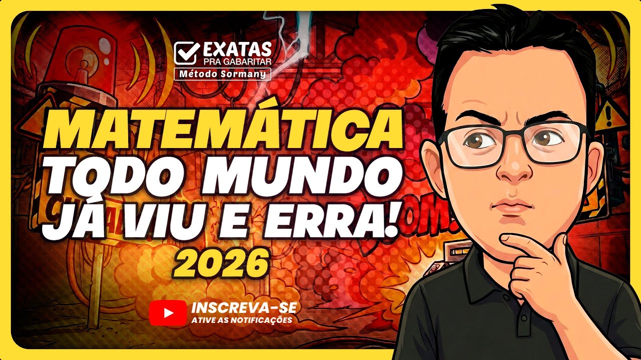 Matemática: O que TODO MUNDO já viu, mas continua errando! 🎯📚
