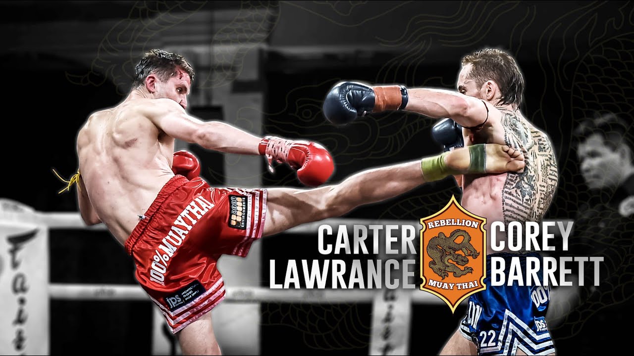 FULL FIGHT | Rebellion Muaythai 22: Carter Lawrance vs Corey Barrett