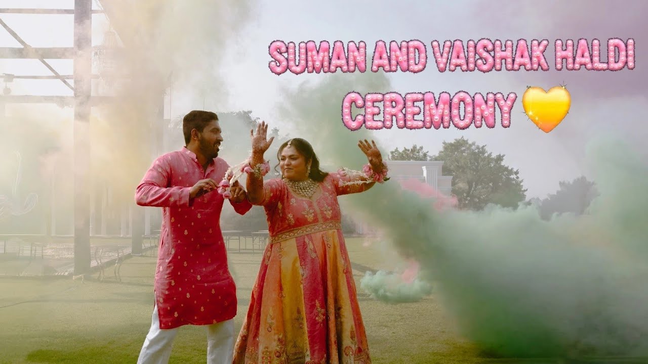 Haldi Ceremony Full Video 💛 | Suman & Vaishak Wedding | South Indian Wedding Rituals