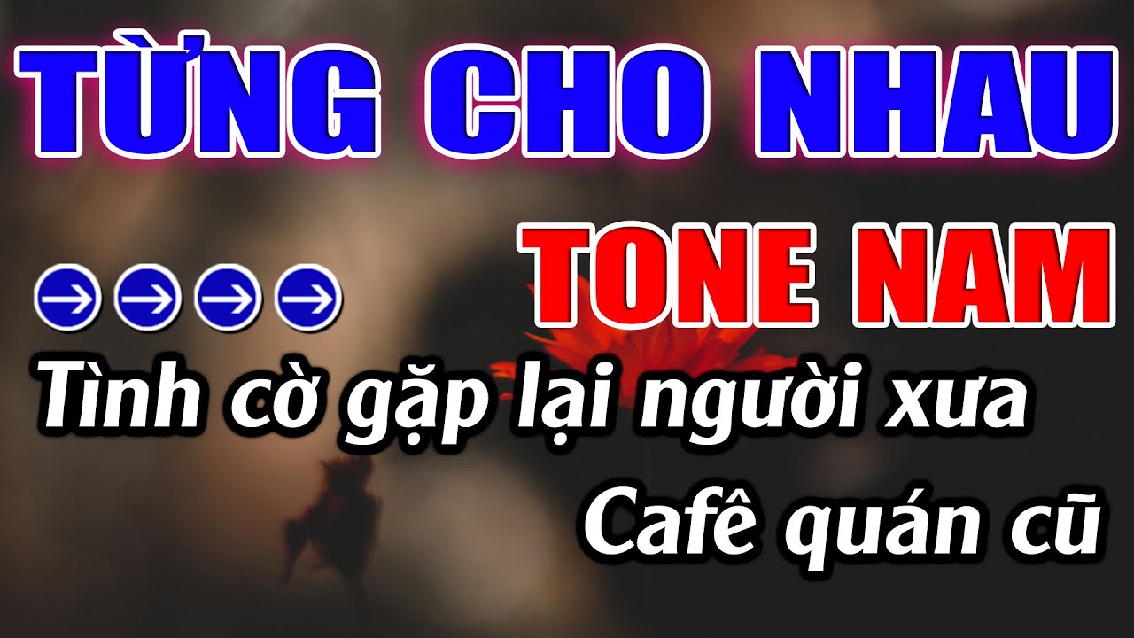 Từng Cho Nhau Karaoke Tone Nam ( Em ) Rumba Karaoke Lâm Beat  -  Beat Mới