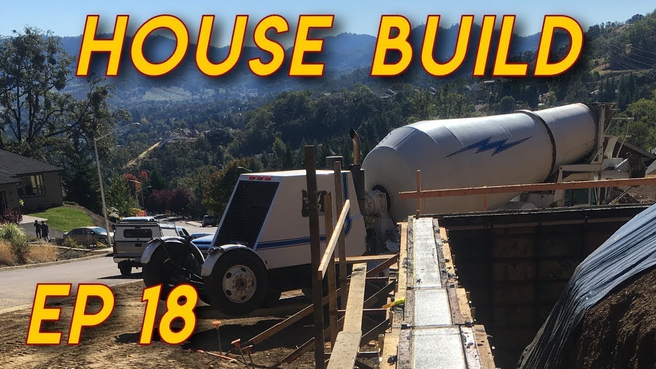 Pouring a Concrete Wall: Ep.18