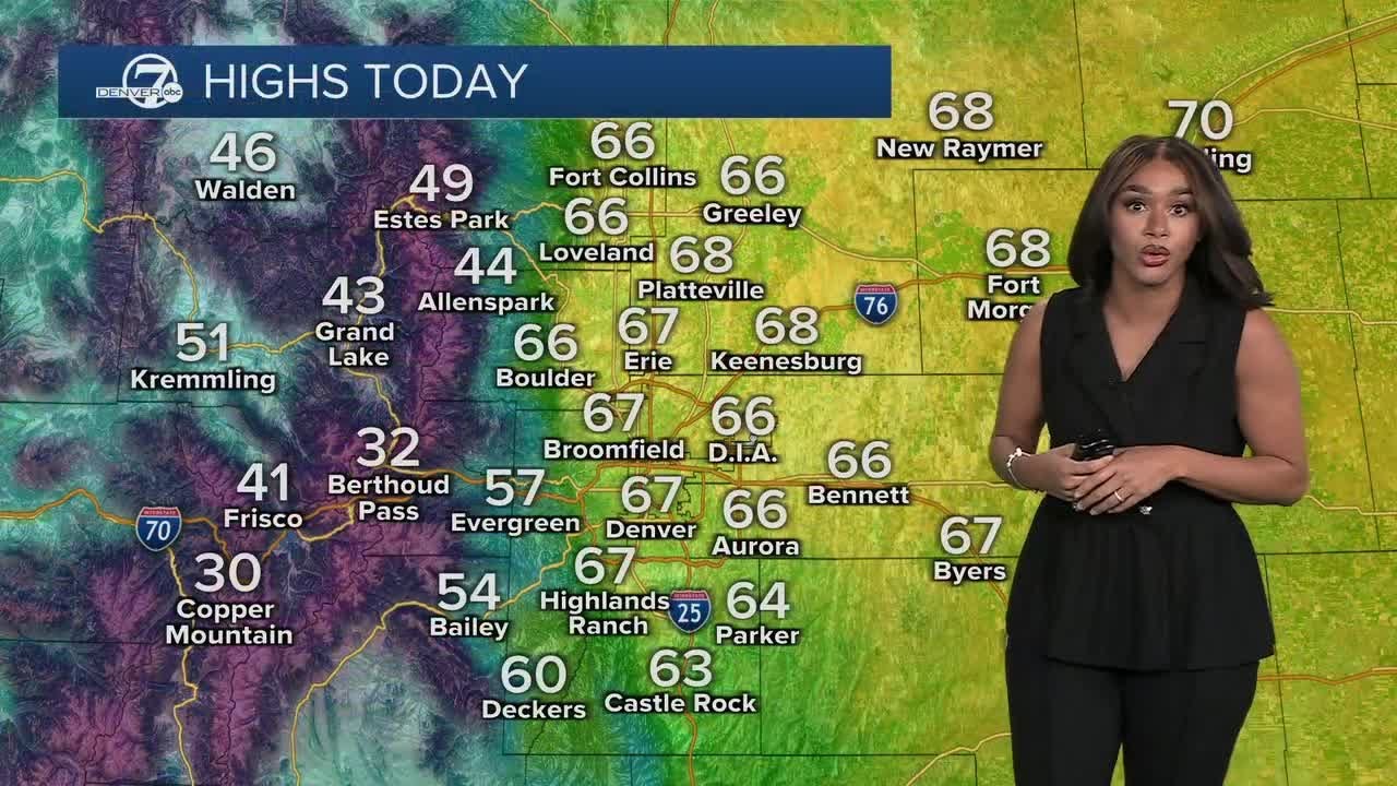 Patio weather Sunday with highs in the 60s; fire concerns return Monday