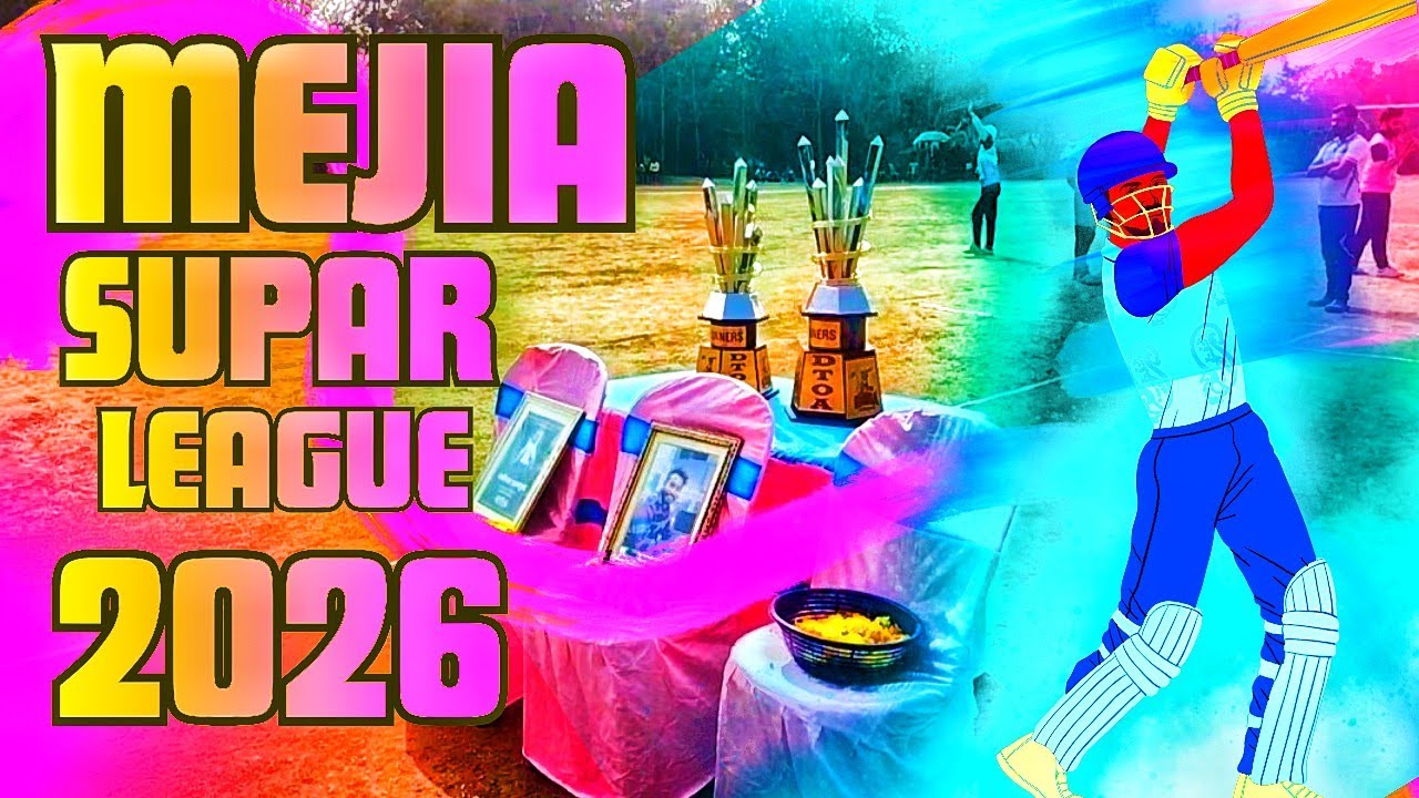 ||Mejia Supar League Season.01.2026 || শুভ উদ্বোধন Criket League 🏏Location Tarapur Saldanga Ground💥 