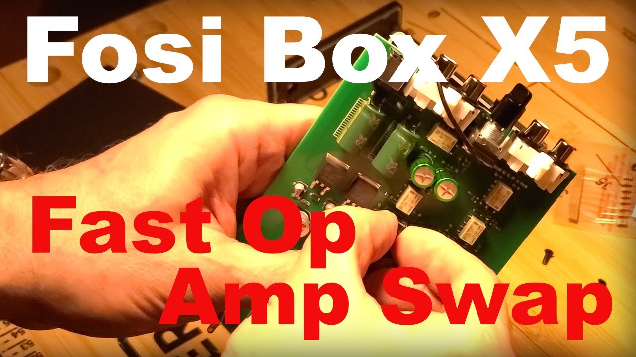 Fast op amp swap