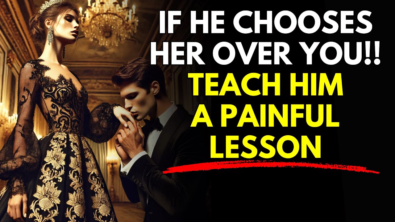 If He Chooses Her OVER YOU!! Teach Him a Painful Lesson