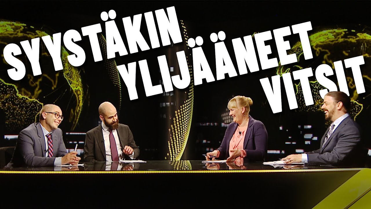 Syyst&auml;kin ylij&auml;&auml;neet vitsit / Noin viikon studio