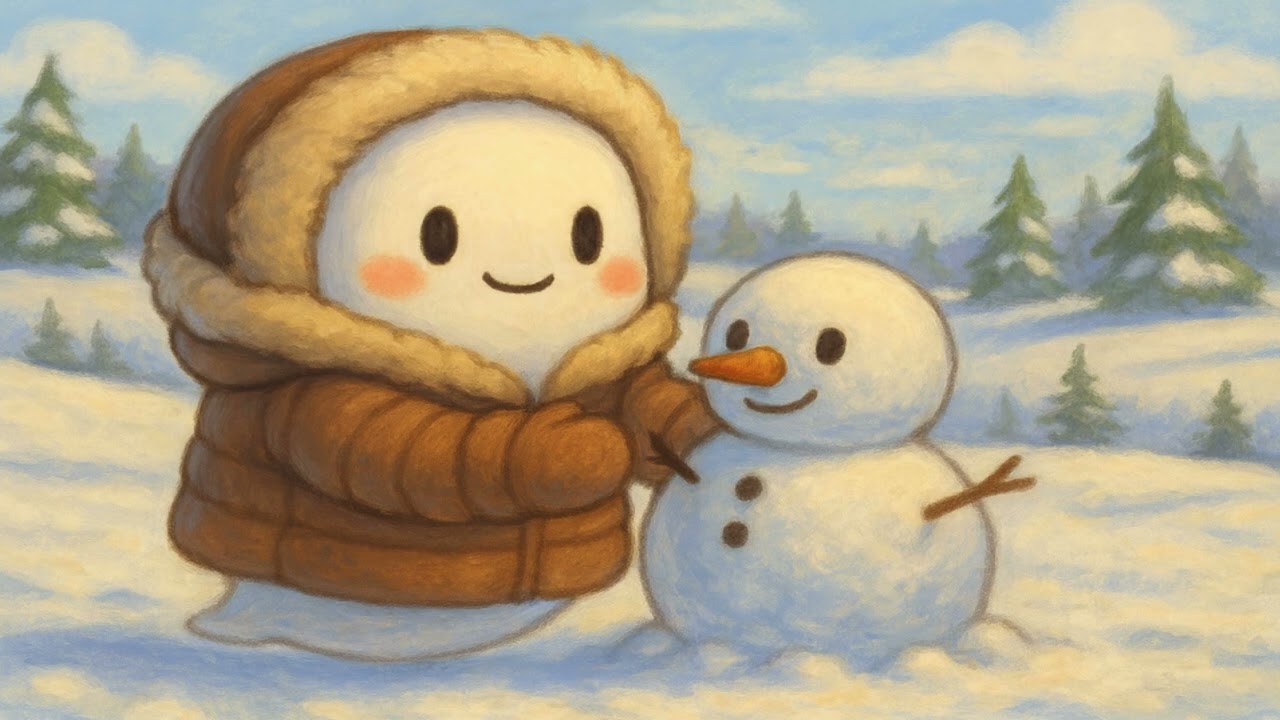 LoFi for Ghosts Winter Wonderland - Snowman❄️⛄ Cozy Winter LoFi, Chillhop, & Calm Beats for Studying