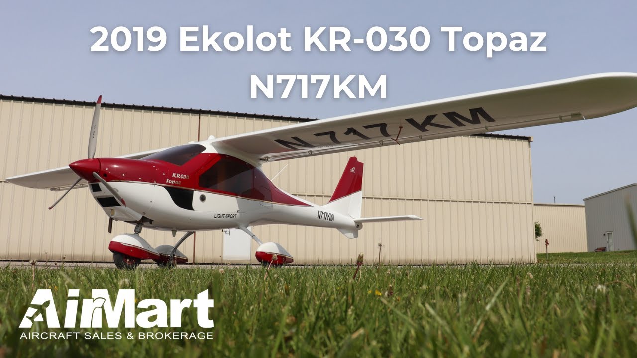 2019 Ekolot KR-030 Topaz N717KM Walkthrough