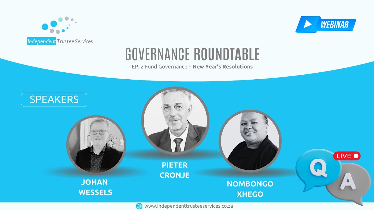 Fund Governance – New Year’s Resolutions  |  ITS Governance Roundtable