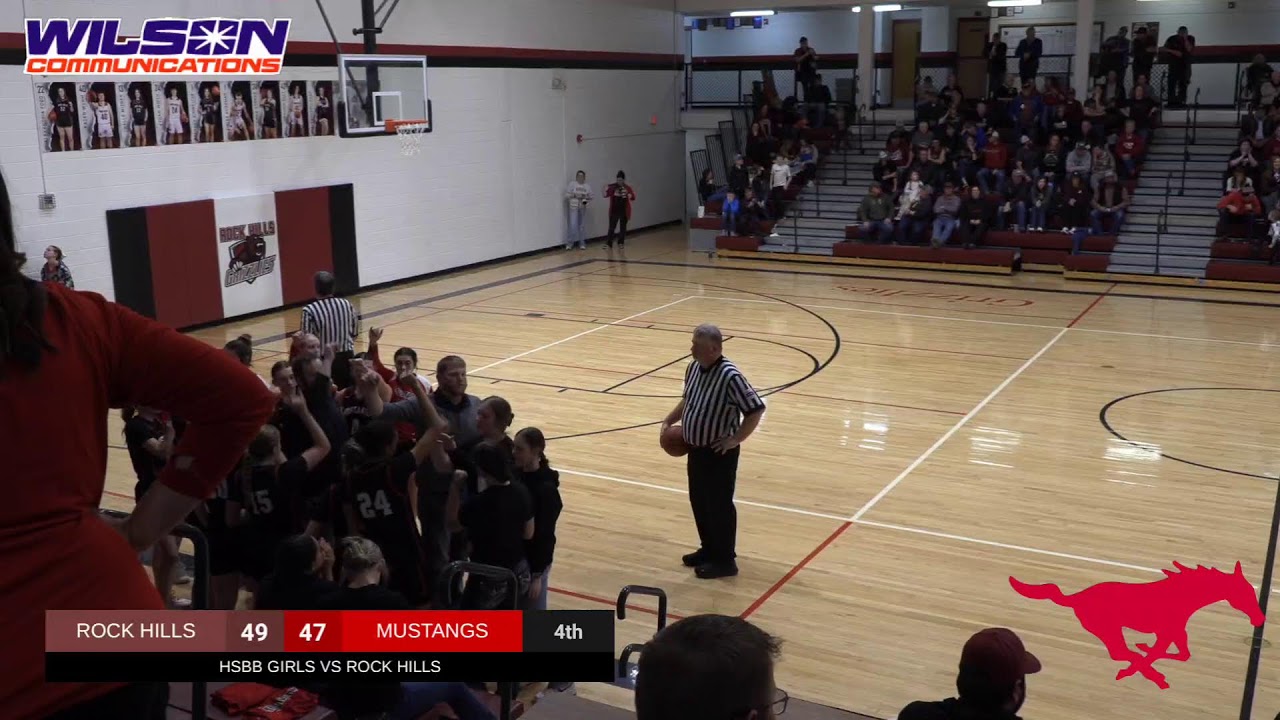 HSBB GIRLS SUBSTATE VS ROCK HILLS