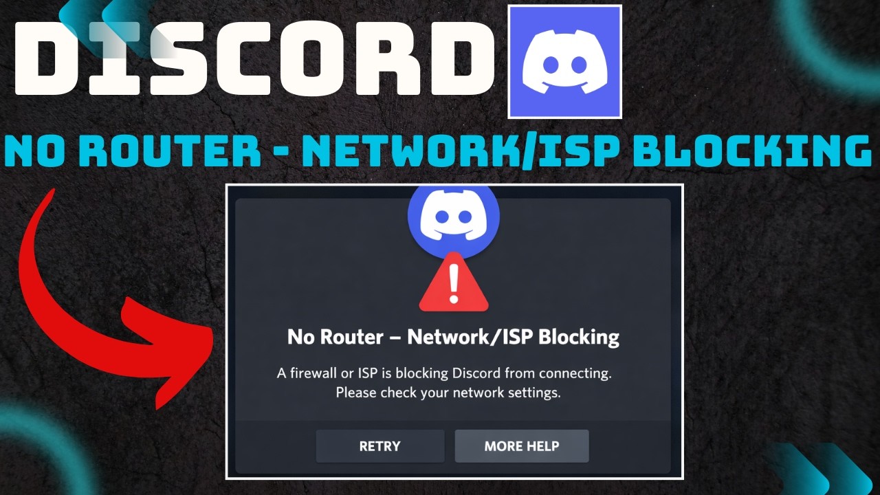 How To Fix Discord No Router – Network/ISP Blocking Error In Windows 10/11 (2026 Guide)