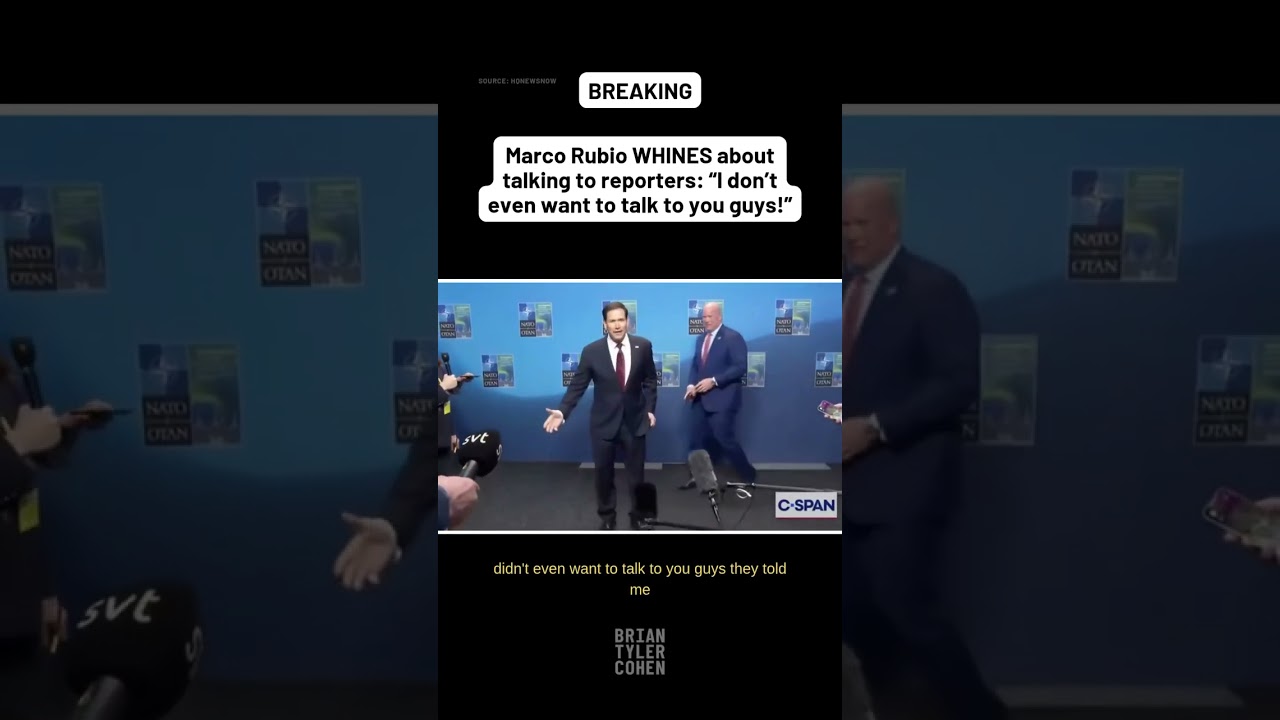 Marco Rubio NARZEKA na rozmowy z reporterami: &bdquo;Nawet nie chcę z wami rozmawiać!&rdquo;