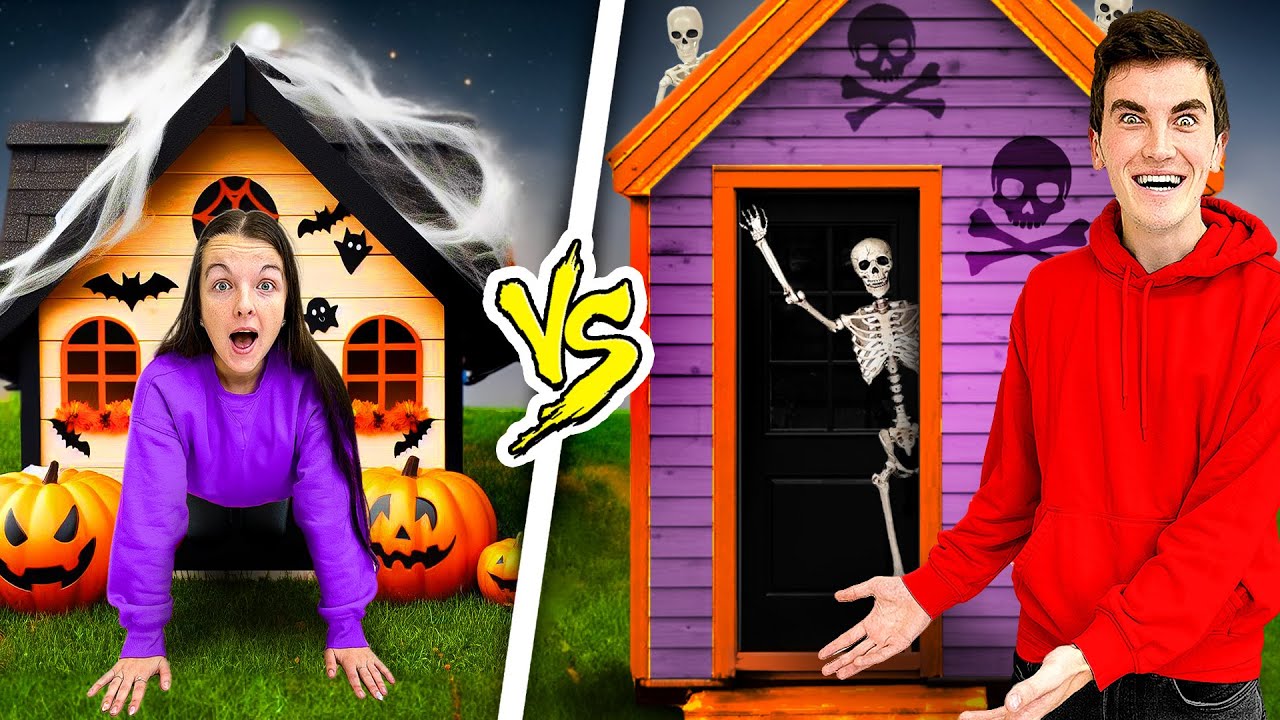 QUI CONSTRUIRA LA MEILLEURE MAISON HANTÉE? (Pour Halloween)