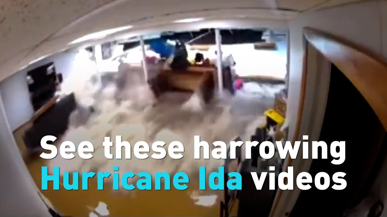 See these harrowing Hurricane Ida videos
