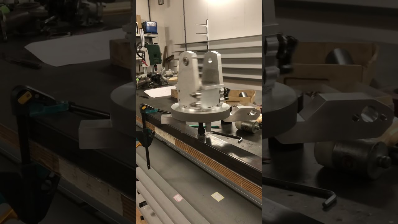 Making a Gyroplane Rotorhead in my garage III