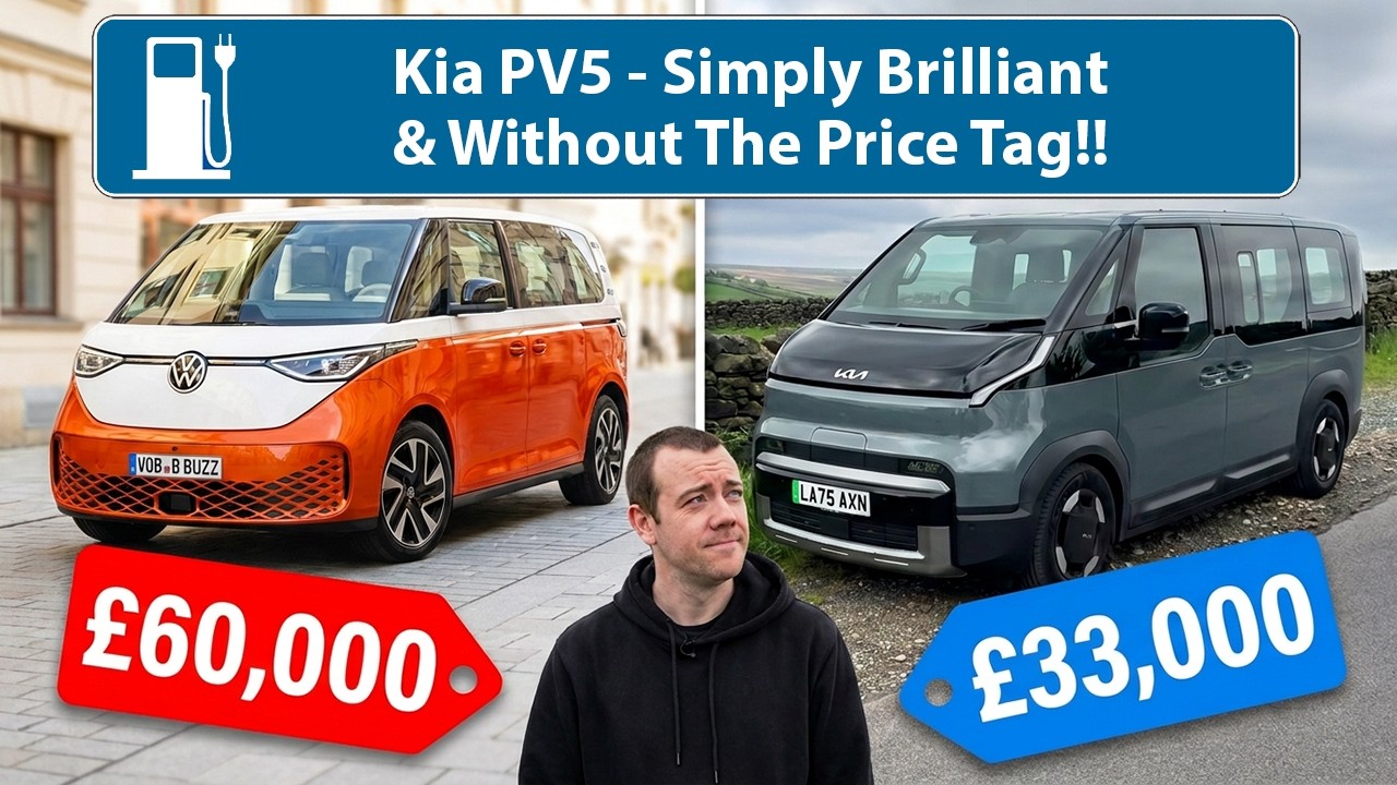 Kia PV5 &mdash; почти переломный момент! (Грузовая и пассажирская версии)
