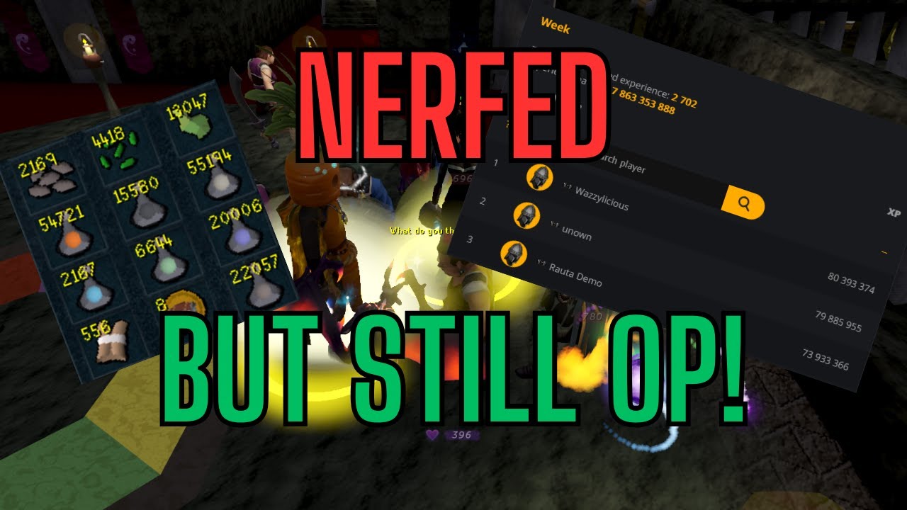 I gained over 120m Thieving xp with this BROKEN method...and it still works!