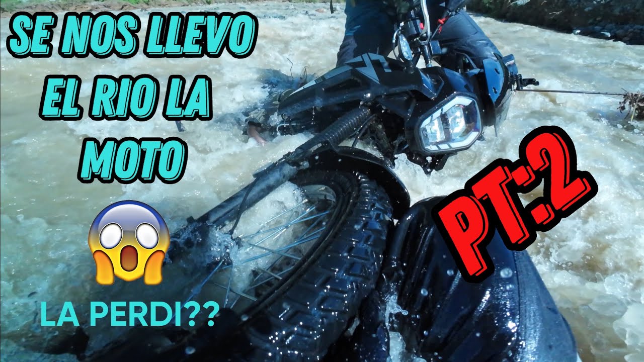 Parte 2 🔥 Rescatando la moto del río