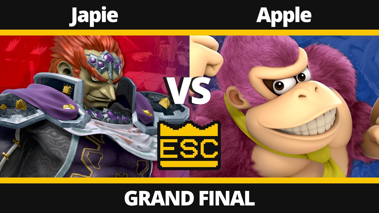 ESC 28 - Grand Final - Japie (Ganondorf) Vs. Apple (Donkey Kong) - SSBU Local Tournament