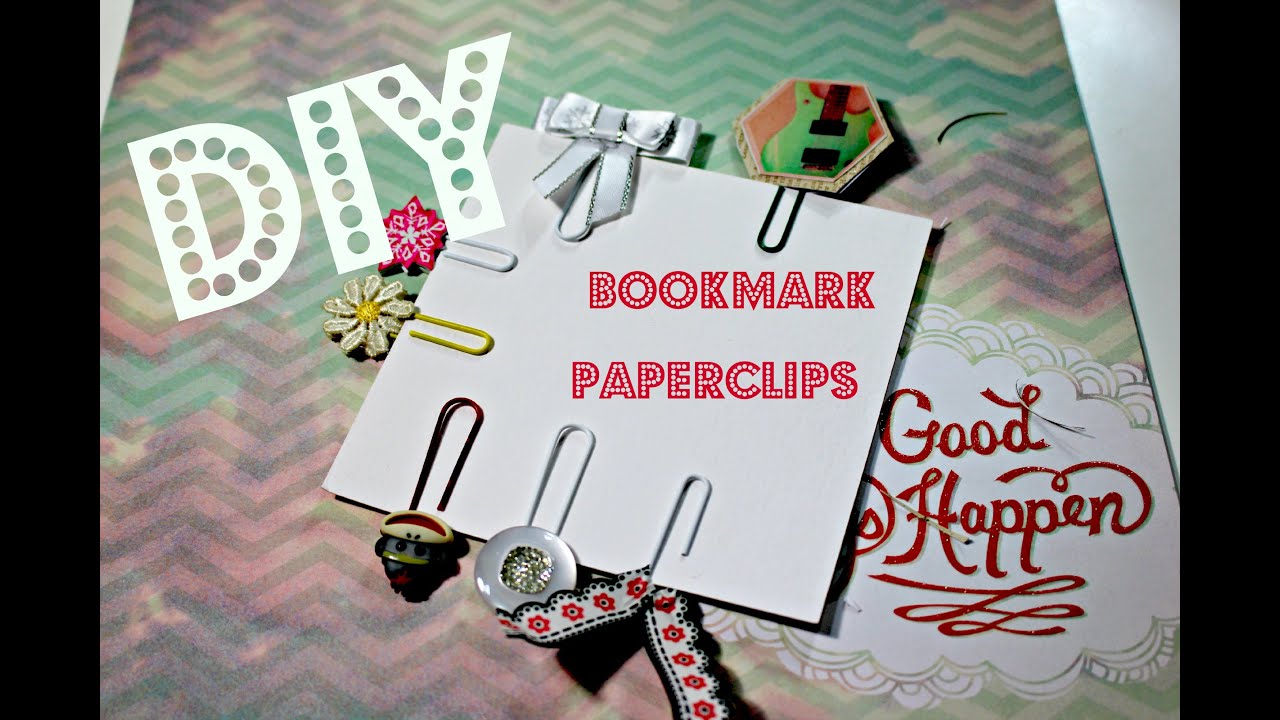 DIY ✄ Easy Bookmark Paperclips: 6 Ways!
