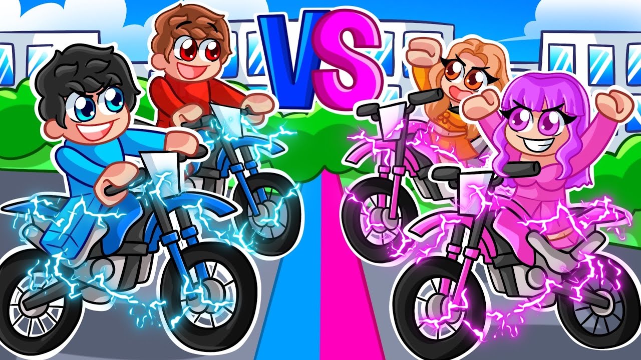 CHICOS vs CHICAS: Quién Tiene la MEJOR MOTO de Roblox?