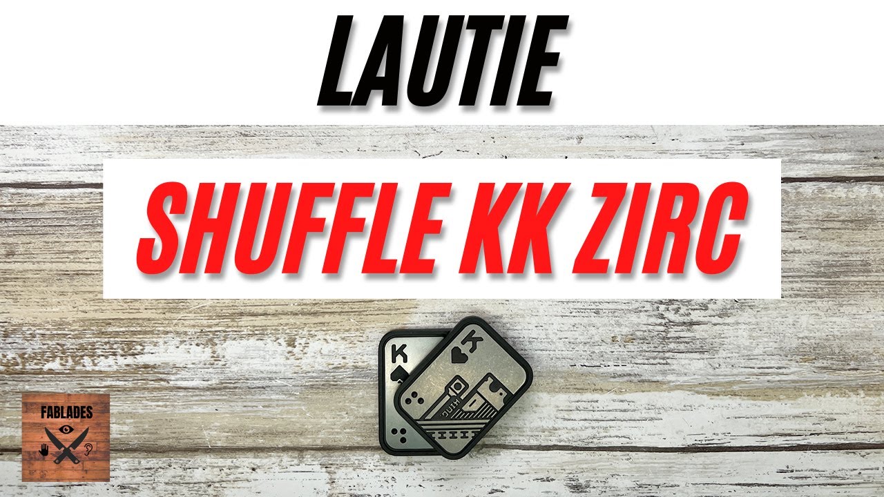 Lautie Shuffle KK Zirc Fidget Toy. Fablades Full Review