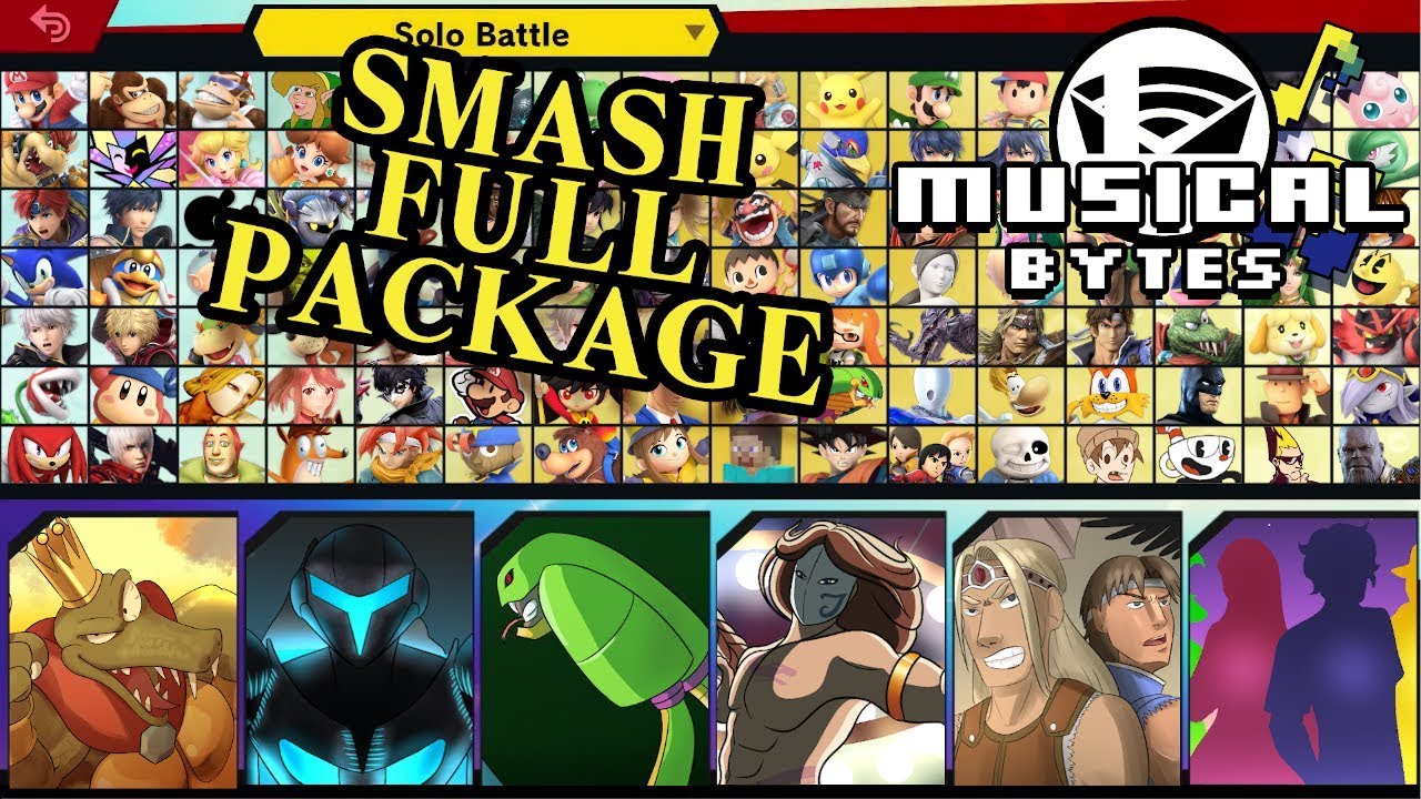 Smash Bros Musical Bytes - Complete Package