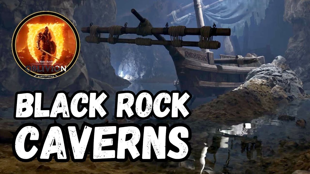 Oblivion Remastered: Black Rock Caverns Walkthrough Guide ⛰️🗡️ #oblivion #elderscrolls
