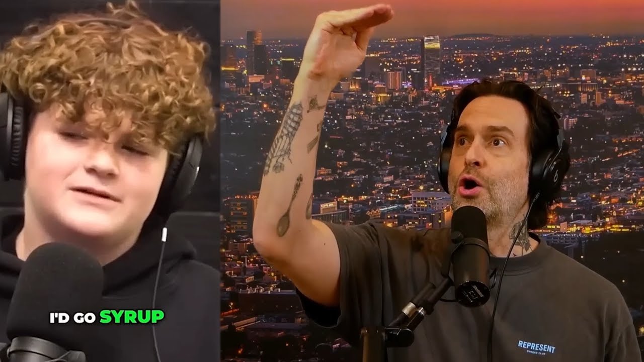 Chris D'Elia Reacts to Kids Podcasting About Food