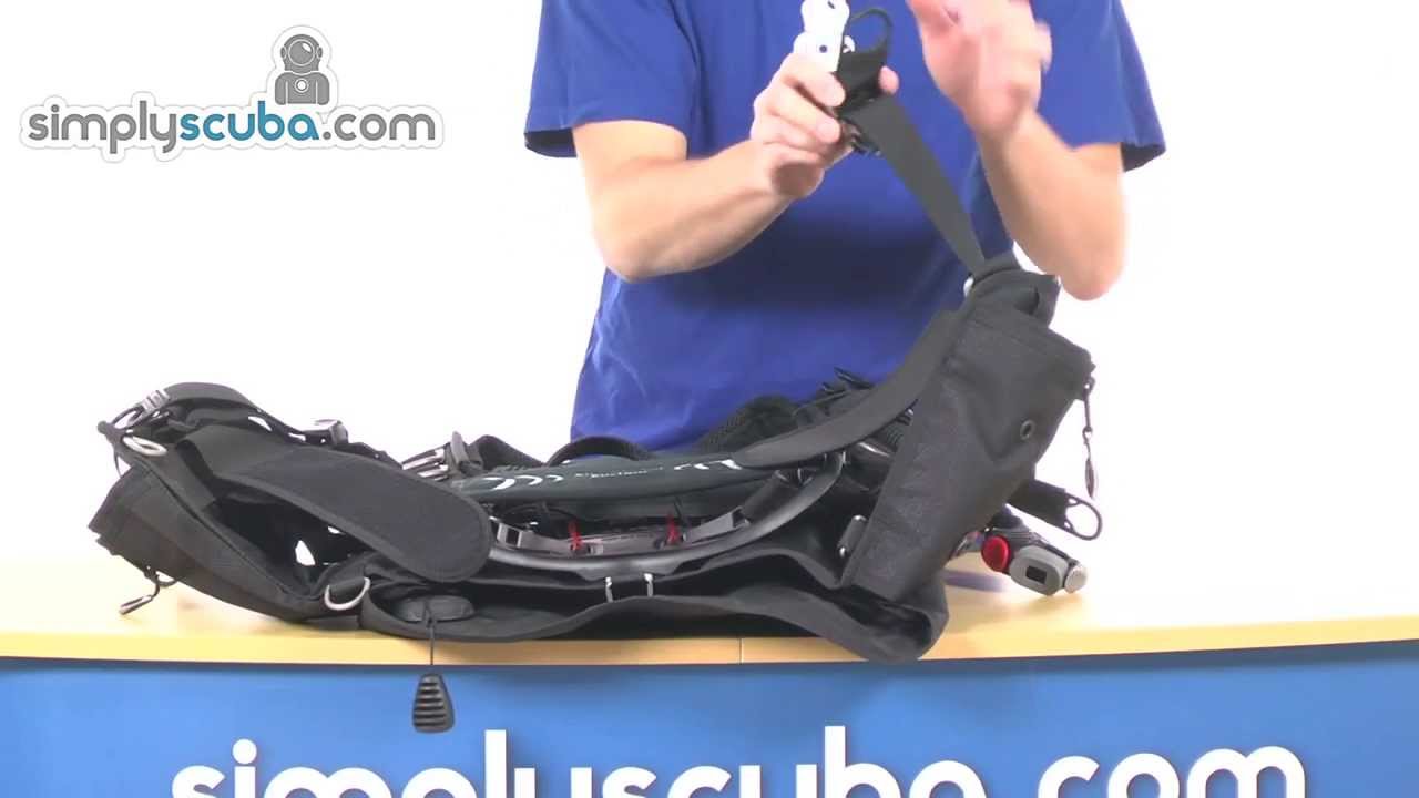 Mares Hybrid Pro Tec BCD - How to remove and re-fit the detachable vest section