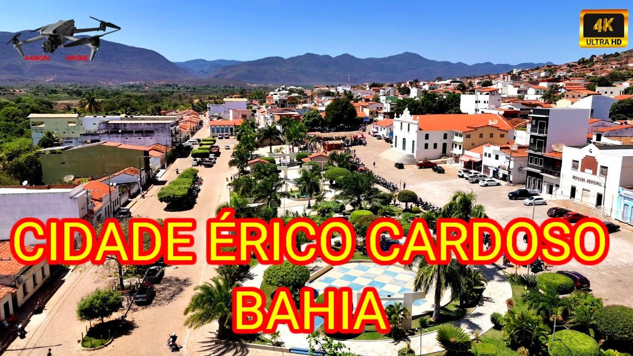 CIDADE &Eacute;RICO CARDOSO BA DRONE AIR 3 4K.