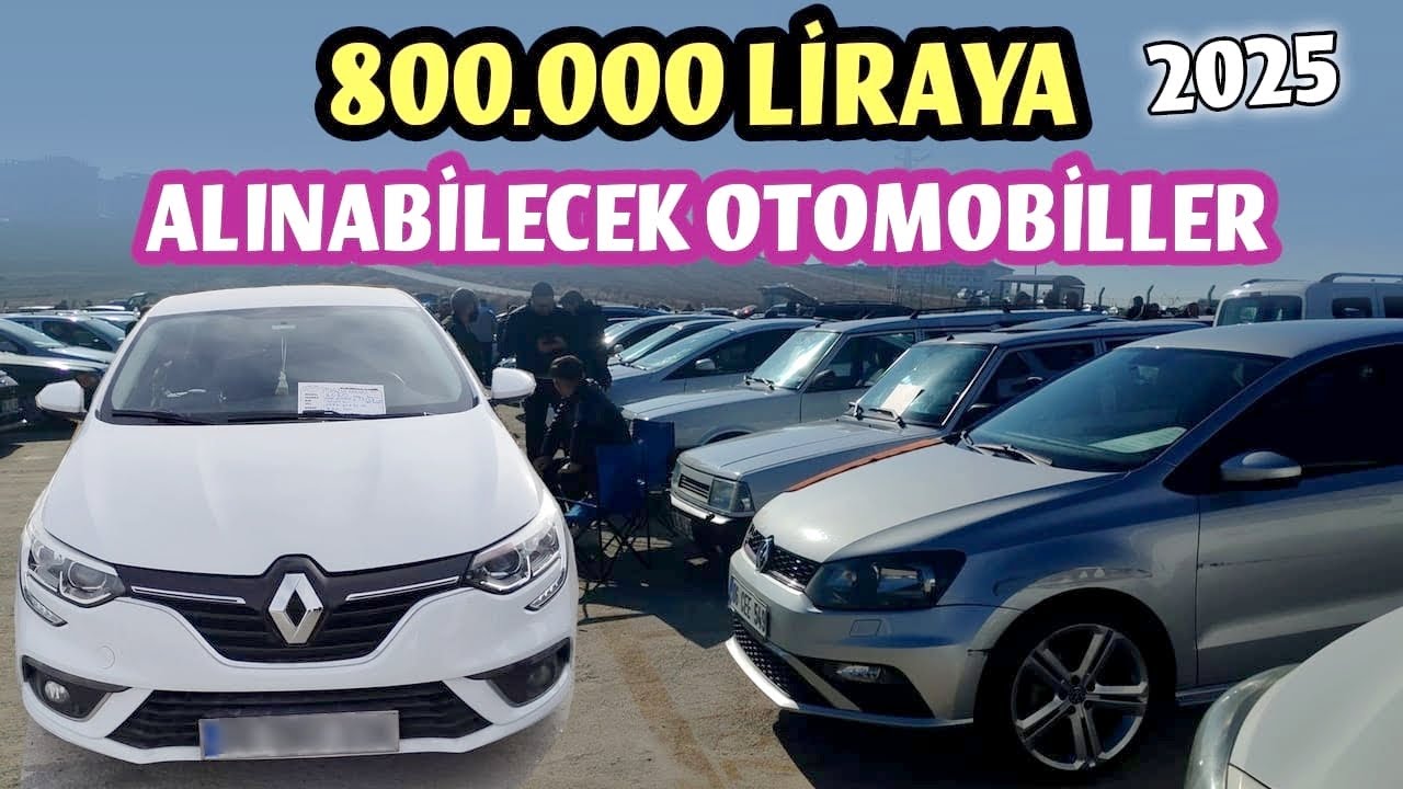 800.000 TL'YE ALINABİLECEK OTOMOBİLLER - Aralık 2025 | Oto Pazarı 800 Bin Liraya Satılan 2. El Araba