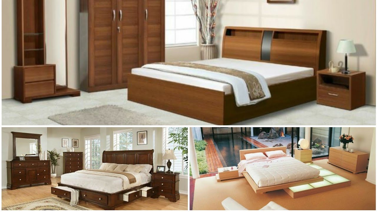 غرف نوم أحدث موديلاتModern bedroom Design 2022 /Wooden bed design