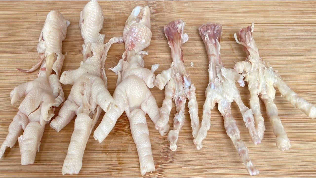 鸡爪去骨原来这么简单，大厨教我一招，只用一个易拉罐，10秒一个
