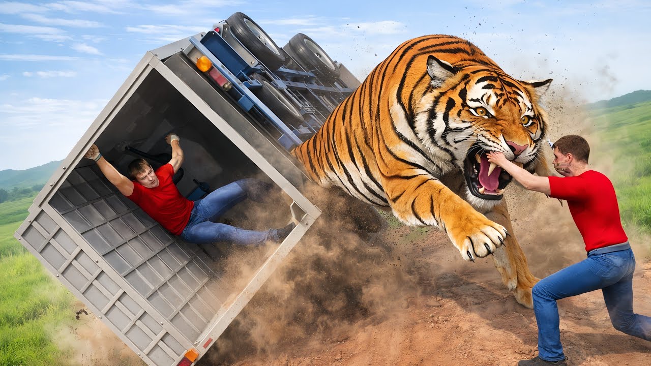 Animal Cargo Truck Driving Game 3D - Animal Transport Cargo Truck 2024 - Android Gameplay