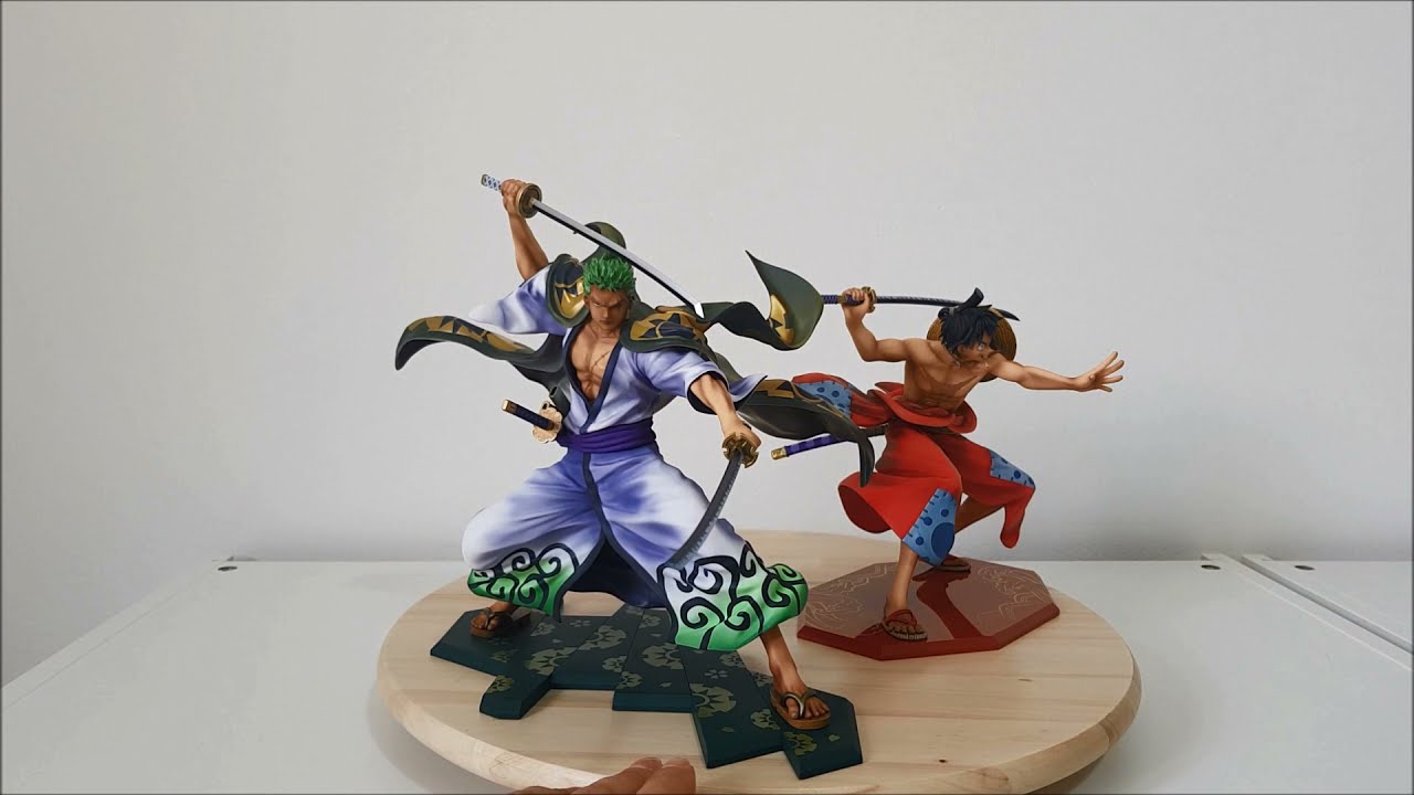 Roronoa Zoro Megahouse P.O.P Portrait Of Pirate One Piece Wano Kuni Excellent Model Figure PVC Unbox