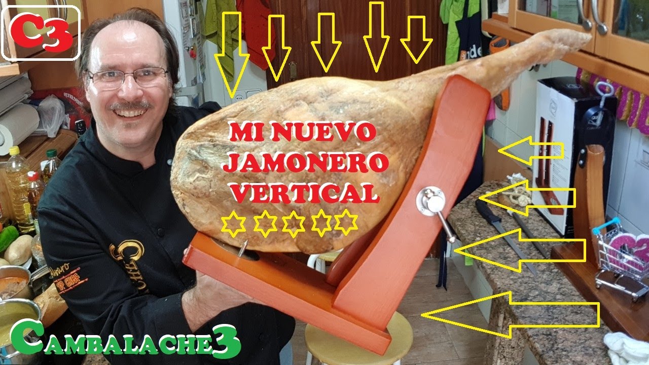 MI NUEVO JAMONERO VERTICAL