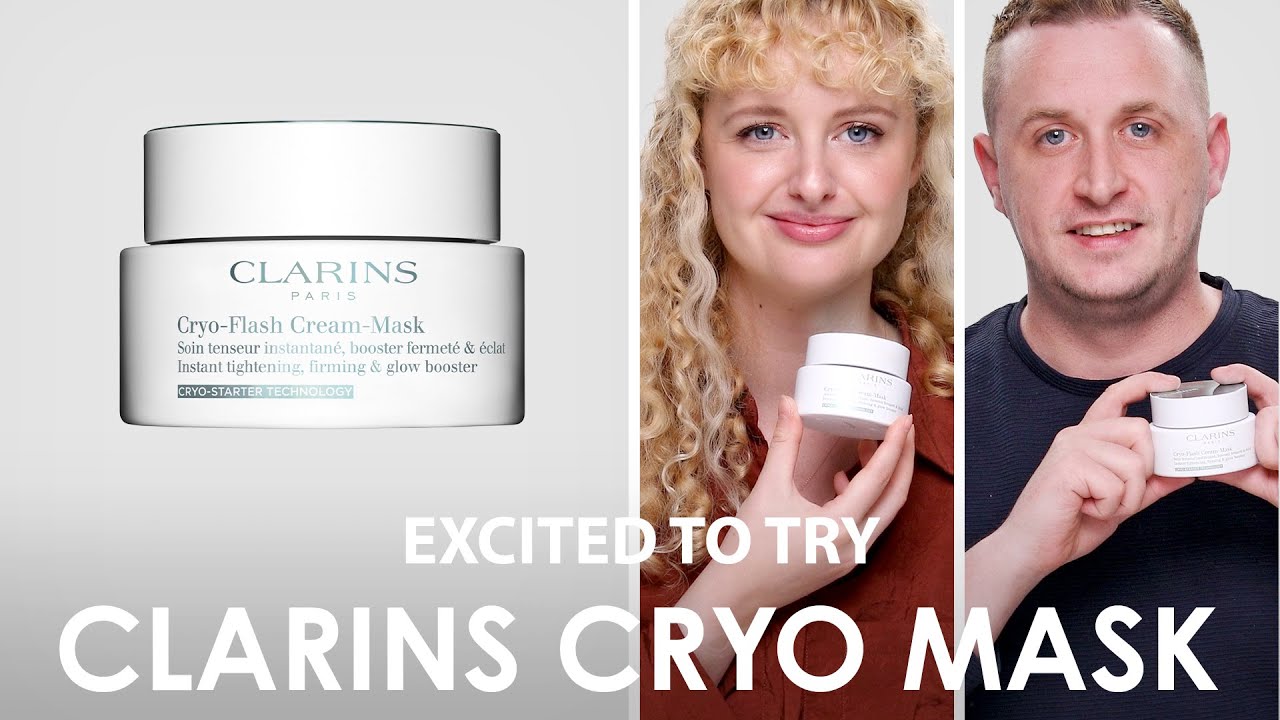 We're Excited To Try Clarins Cryo Flash Cream Mask