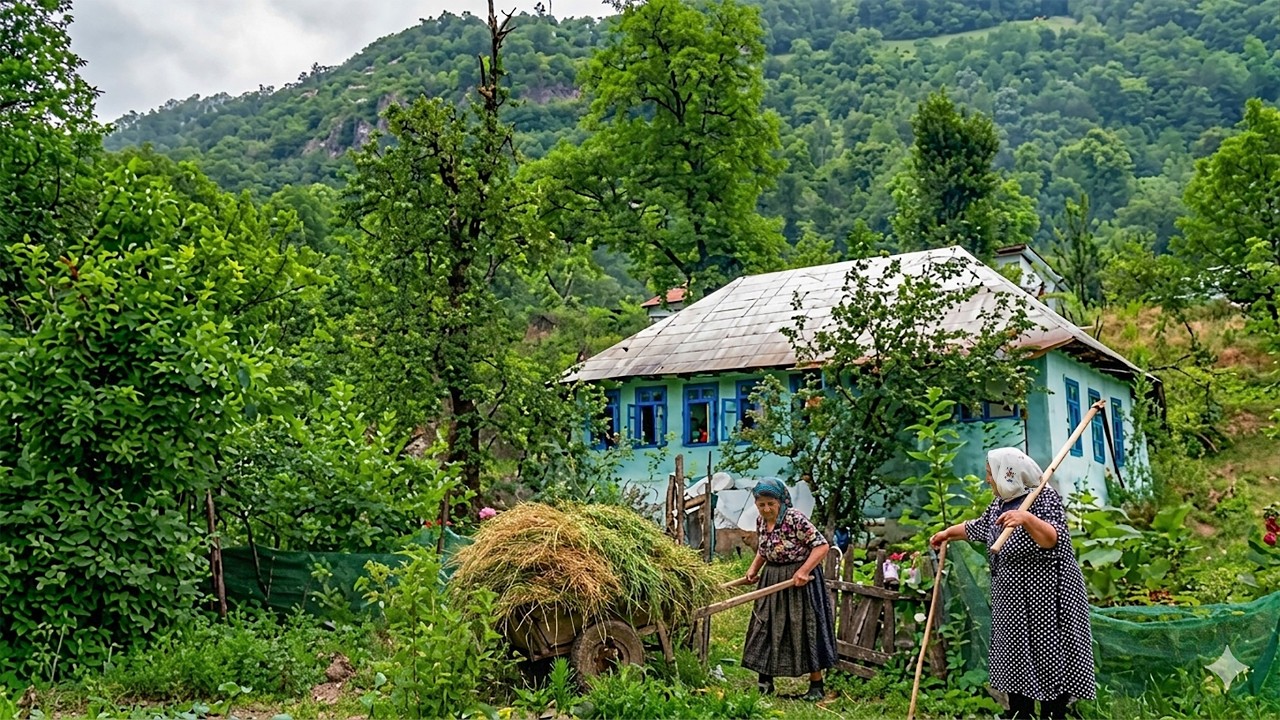 The World Forgot Them &mdash; Two Sisters Building a Self-Sufficient Life in the Mountains