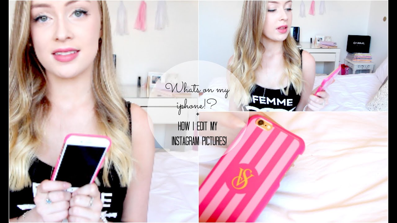 Whats on my iPhone 6! ♡ How I edit my Instagram pictures