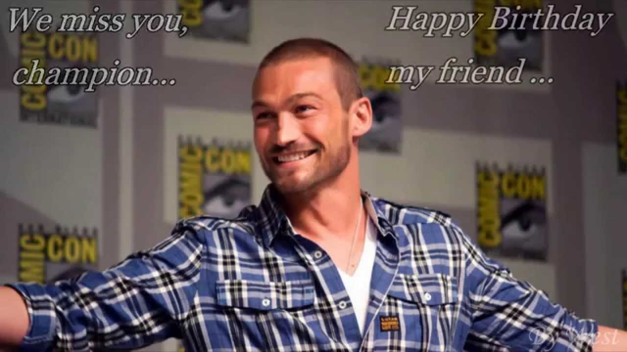 Andy Whitfield Tribute