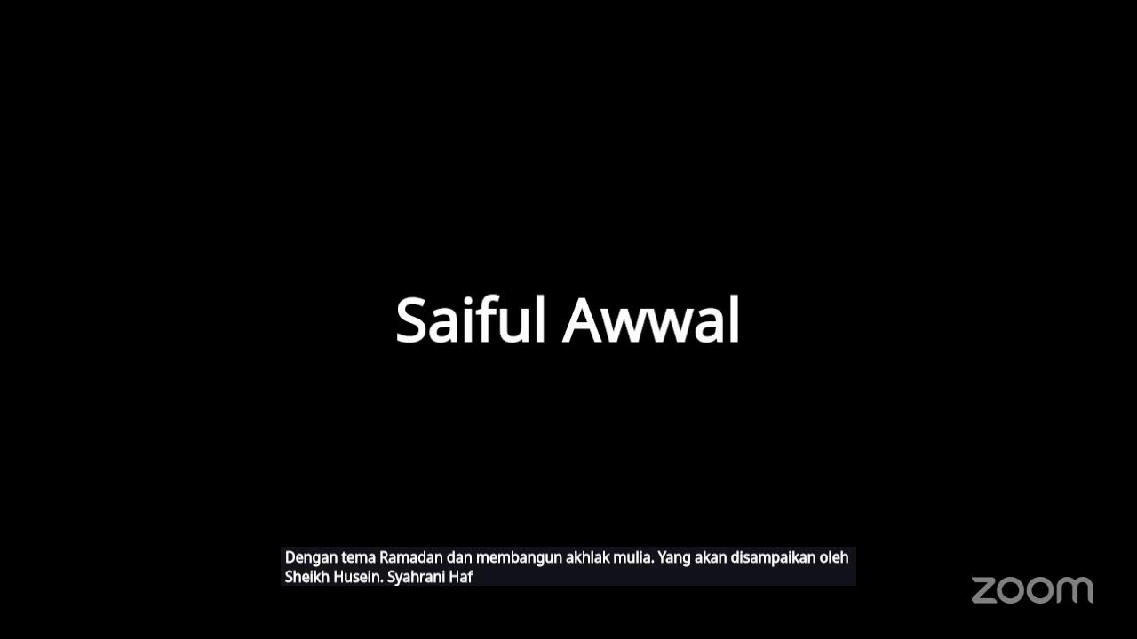 Pertemuan 1 | Ustadz Saiful Awwal, Lc Hafidzahullaah