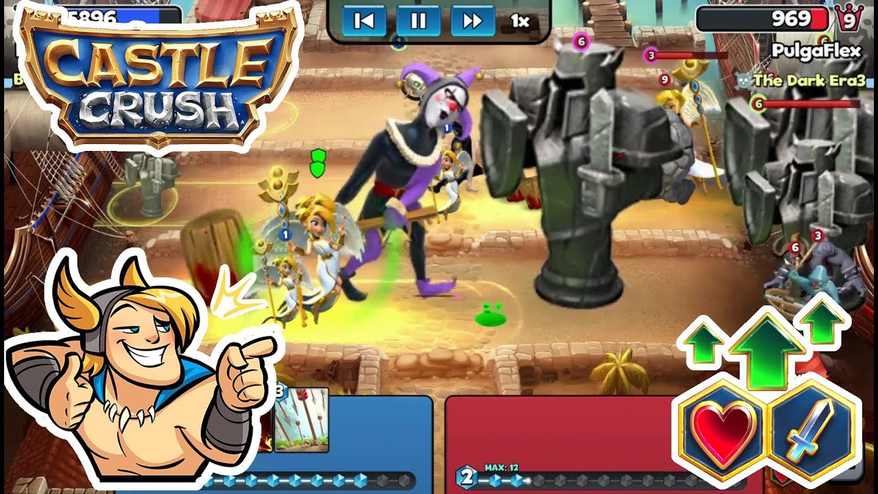 Castle Crush - Biggest Jester 👊👊 - Castle 6 Level 8 🕍