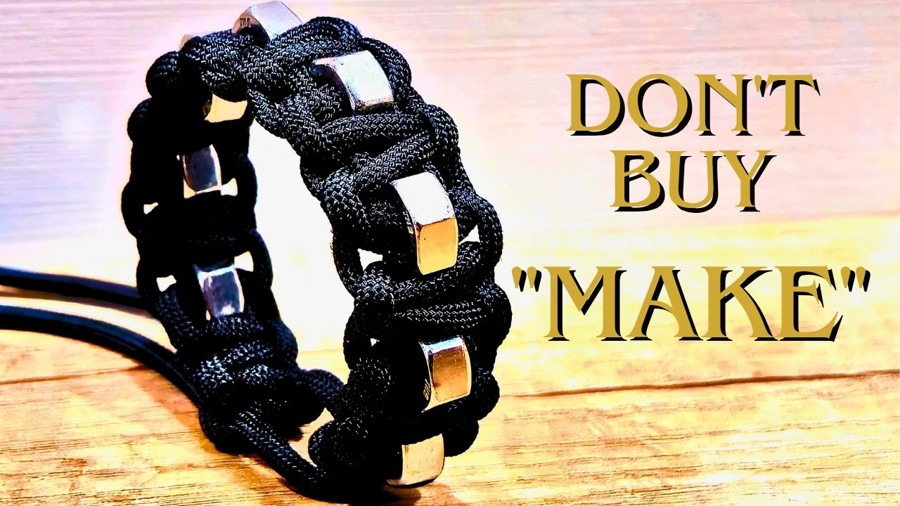 How to Make a Paracord Hex Nut Bracelet (Step-by-Step)