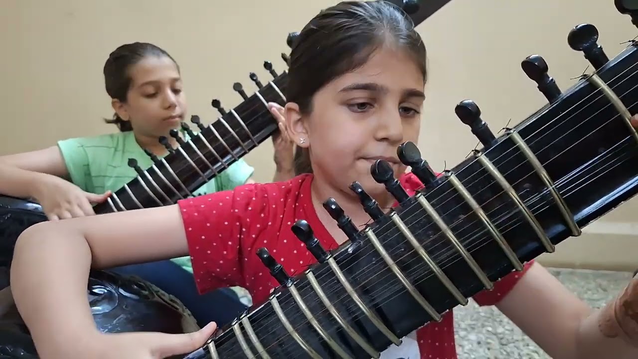 Mere Dholna | Sitar Cover | Sanavi Sameep Kulkarni | Age 12 | Sohana Sameep Kulkarni | Age 10 |