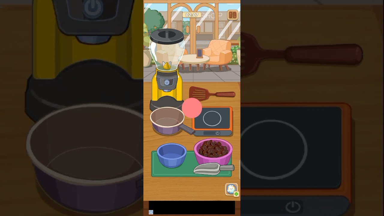 Make coffee with capybara #coffee #games #ingredients #cooking