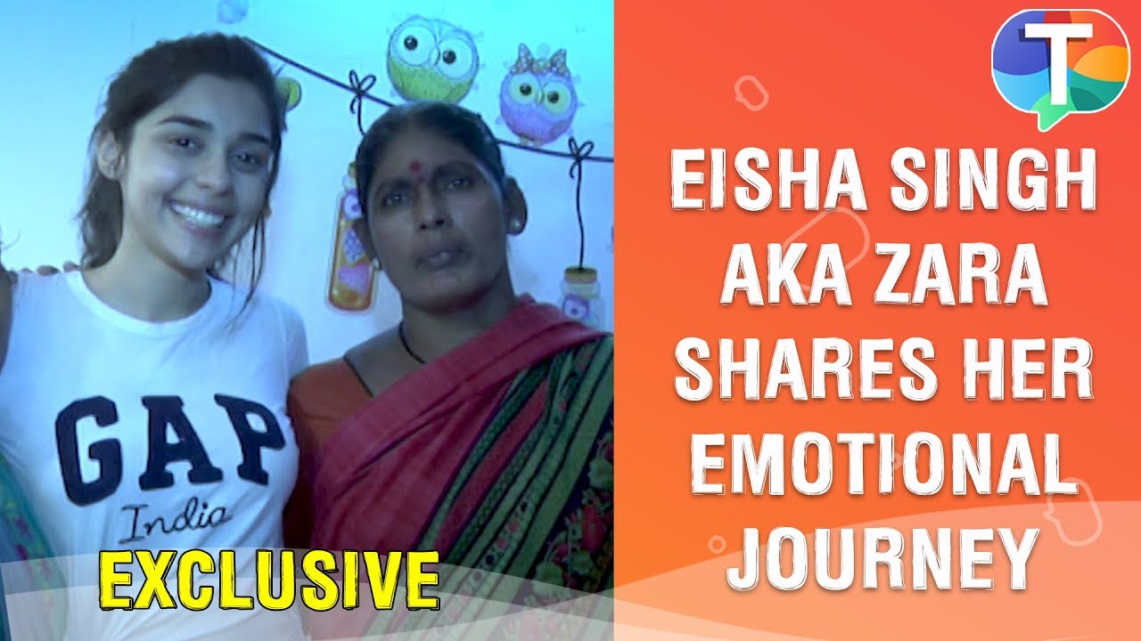 Eisha Singh aka Zara gets EMOTIONAL as she revisits on Ishq Subhan Allah sets after quitting