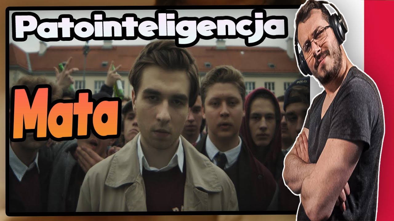 Italian Reacts To Mata - Patointeligencja | Polish Rap Reaction