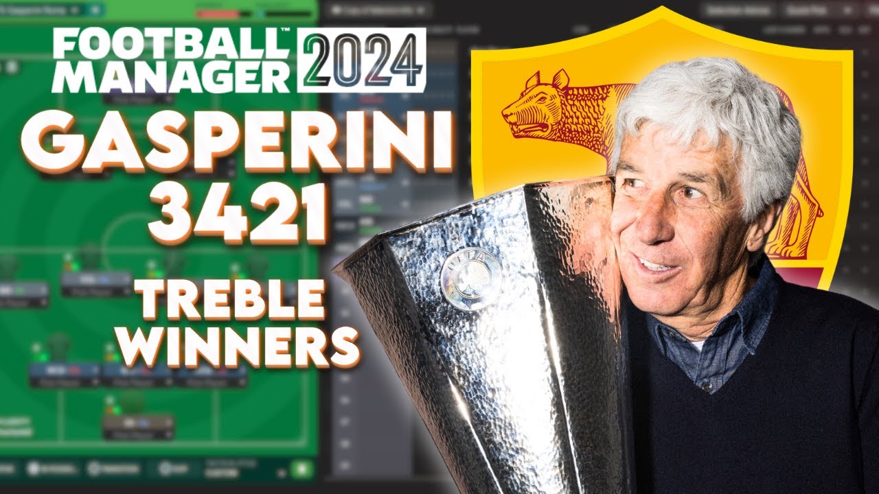 Gasperini&rsquo;s 3421 DESTROYS Serie A with Roma! | FM24 Tactics + Results Breakdown